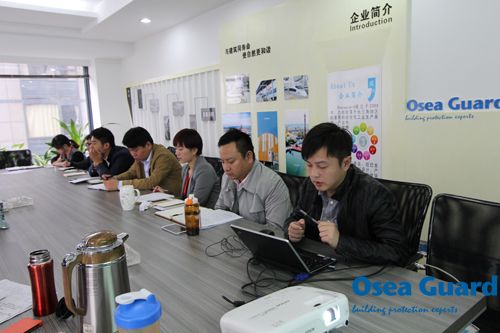 歐西建科召開(kāi)2014年10月份月度營(yíng)銷(xiāo)會(huì)議